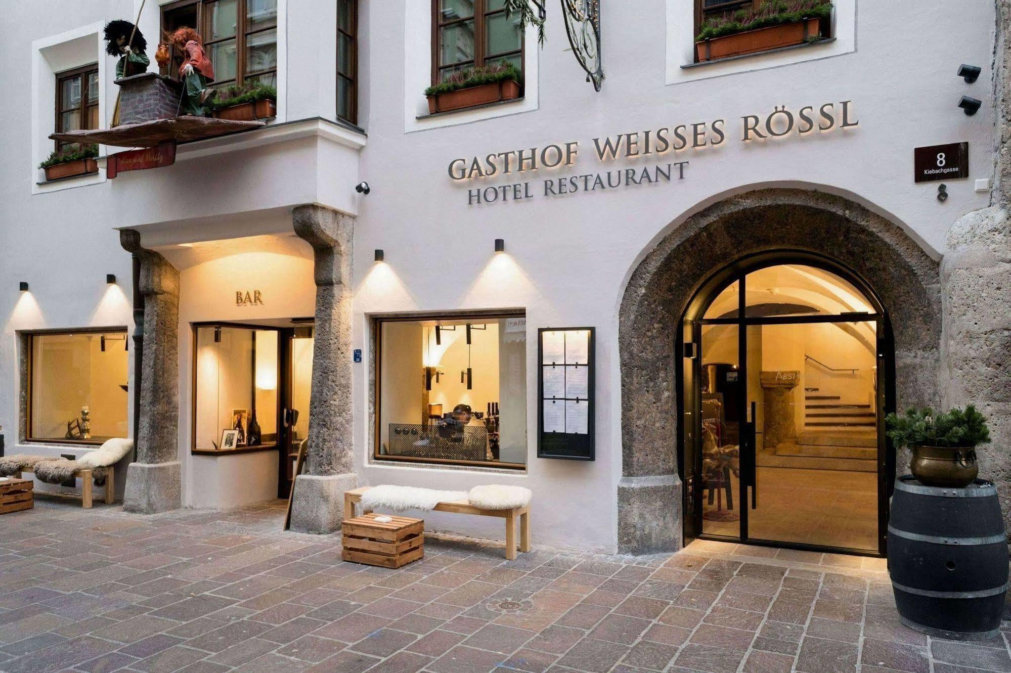 Hotel Weisses Rössl Innsbruck Exterior foto